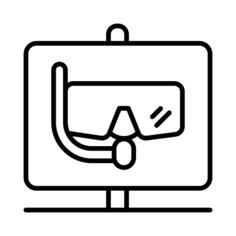 Scuba diving sign