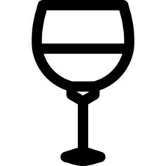 Glass of montrachet