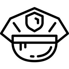 警察帽子
