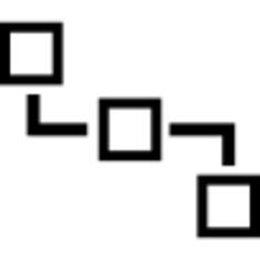 Three squares graphic