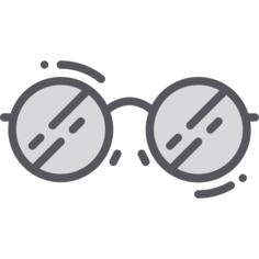Round glasses