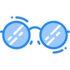 Round glasses