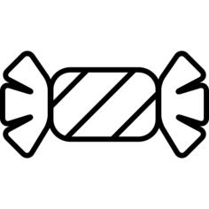 糖果轮廓与条纹