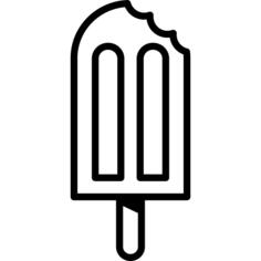 Ice Cream Stick Bite