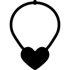 Heart shaped pendant