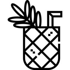Pineapple cocktail
