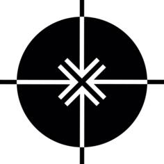 Four arrows pointing to center
