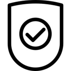 Shield with Check Mark