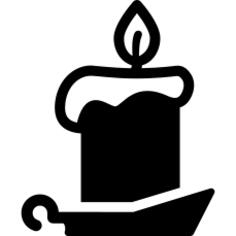Halloween candle