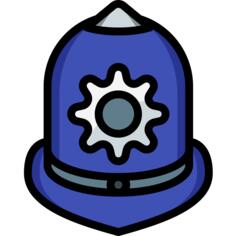 警察帽子