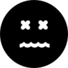 Annulled emoticon square face
