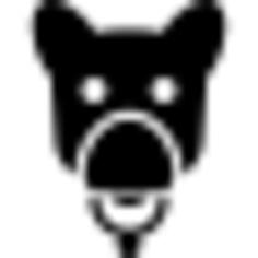 Pet frontal head with a halter