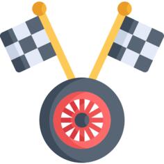 Finish flag