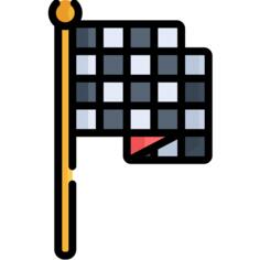 Finish flag