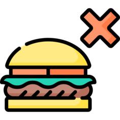 No eating