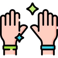 Two hands