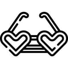 Heart sunglasses