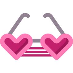 Heart sunglasses
