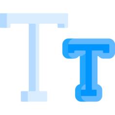 很小的字