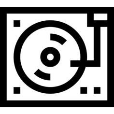 Vinyl record player
