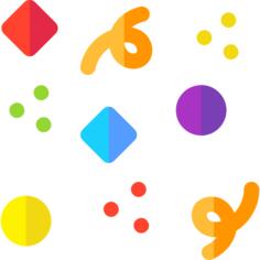 五彩纸屑
