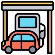 Petrol station