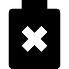 Empty battery