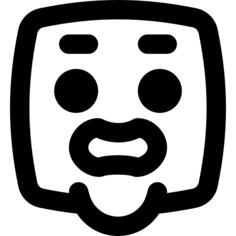 咧着嘴笑