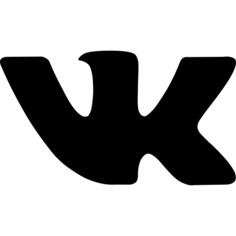 Vk社交网络徽标