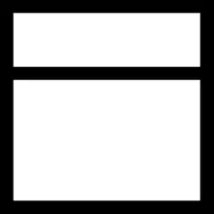 具有标题方形按钮轮廓的布局设计