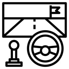 Racing game