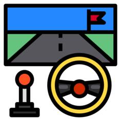 Racing game
