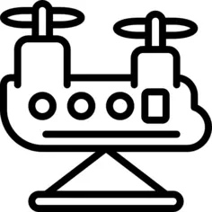 Military helicopter