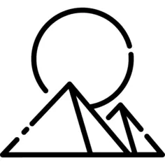 金字塔型