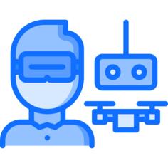 Virtual reality glasses