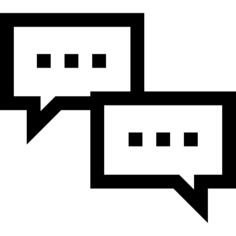 Chat bubbles