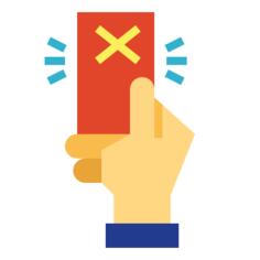 Red card