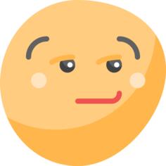 傻笑