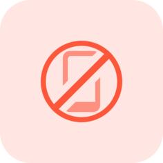 No smartphones