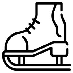Ice skating shoes