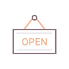 Open sign
