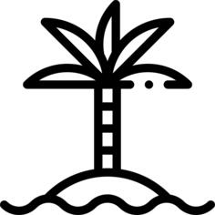 沙漠荒岛