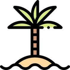 沙漠荒岛