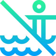 禁止游泳
