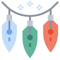 Christmas lights