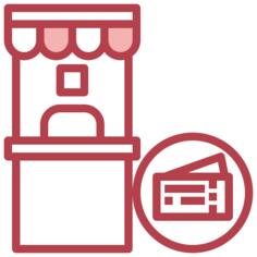 Ticket counter
