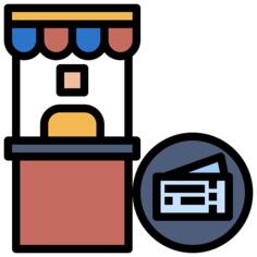 Ticket counter