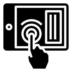 Touch screen phone