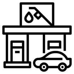 Gas station