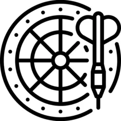 飞镖靶